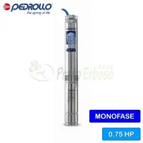 4SRm 1/15 S-PD - pompë elektrike zhytëse njëfazore 0,75 HP Pedrollo - 1