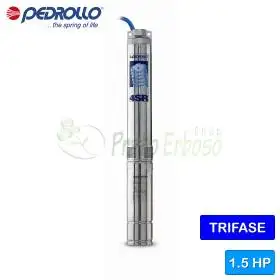 4SR 4/12 S-PD - electropompa submersibila trifazata 1,5 CP Pedrollo - 1