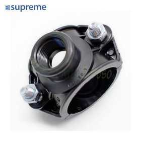 Support de sortie PN 16 avec des vis de zinc chromé 32 X 1/2