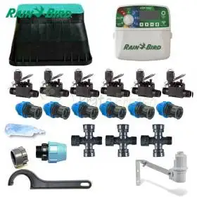 KI-RB-6Z24I - Kit irrigazione Rain Bird a 6 zone 24V