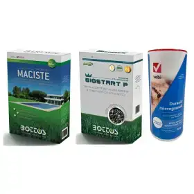 Fertiges Rasenansaat-Set - 30 m²