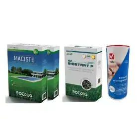 Kit de semis de gazon prêt à l'emploi - 50 m²