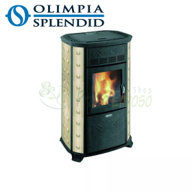 Sfera 647/749 - Stufa a pellet da 11 Kw beige Olimpia Splendid - 1