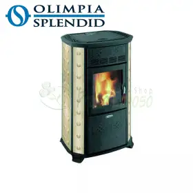 Splendid Sfera 647/749 - Estufa de pellets beige 11 Kw Olimpia Splendid - 1