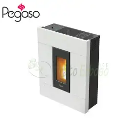 Poêle à pellets Tabla 7 - 7 kW blanc Pegaso - 1
