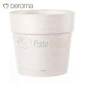 SAVE R POT blanc - Vase rond blanc 48 cm Deroma - 1