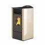Lory - 9.5 Kw ivory pellet stove
