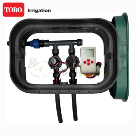 PA-EZP-P2 - Pozzetto assemblato da 1" 2 zone TORO Irrigazione - 1