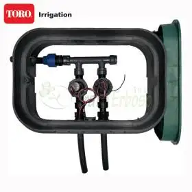 PA-EZP-2-9V - Cárter ensamblado de 1", 2 zonas TORO Irrigazione - 1