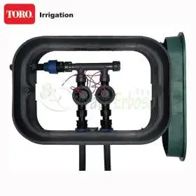 PA-EZP-2 – 1" montierter Auffangbehälter, 2 Zonen TORO Irrigazione - 1