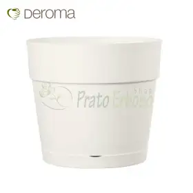 SAVE R POT weiß – 24,5 cm runde weiße Vase