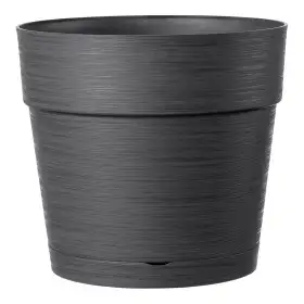 SAVE R VASE anthracite - 38 cm round anthracite vase Deroma - 1
