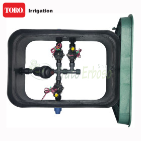 PA-EZP-F3-9V - Puisard assemblé 1" 3 zones TORO Irrigazione - 1