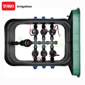 PA-EZP-F6-9V - 1" assembled sump, 6 zones TORO Irrigazione - 1
