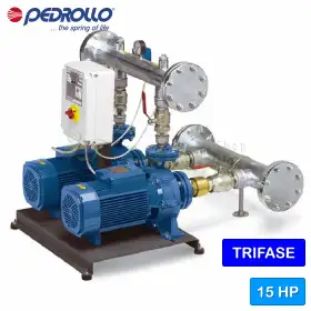 CB2 - 2CP 40/180B - Grup presioni trefazor 2x7.5 HP Pedrollo - 1