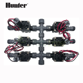 COLL-PGV-6-9V - 1" 6-zone manifold