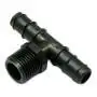 GG-TDMI-C16M - Schlauchhalter-T-Stück 16 mm x 1/2"