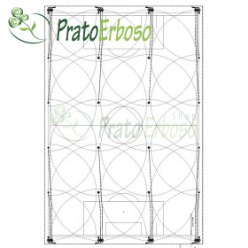 Proyecto de riego de fútbol de césped natural con 24 aspersores
