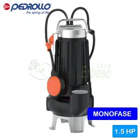 MCm 15/45 - 1,5 CP electropompe monofazate BIO CANALE pentru apa canalizata Pedrollo - 1