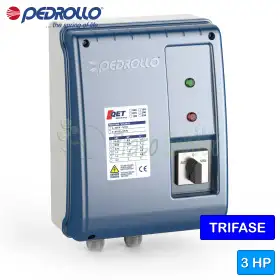 QET 300 - Schaltschrank für 3 PS Drehstrompumpe