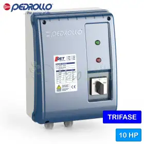 QET 1000 - Panel elektrik për pompë elektrike trefazore 10 HP