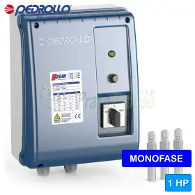 QSM 100 - Electrical panel for 1 HP single-phase electric pump