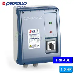 QES 150 - Tableau électrique pour pompe électrique triphasée de 1,5 CV
