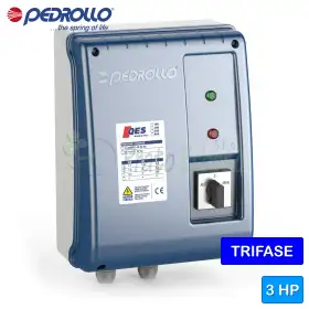 QES 300 - Tableau électrique pour pompe électrique triphasée de 3 CV