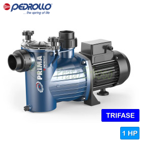 PRIMA 100 - Elettropompa da piscina trifase da 1 HP