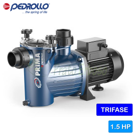 PRIMA 150 - 1.5 HP three-phase electric pool pump