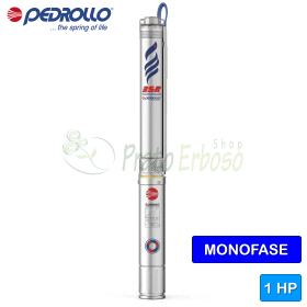 3SRm 5/15 - Electrobomba sumergible monofásica de 1 HP