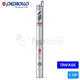 3SR 5/15 - Pompe électrique submersible triphasée 1 HP