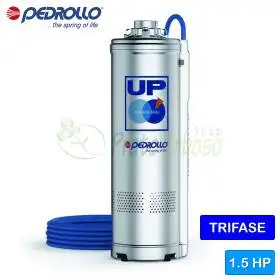 UP 2/5 (10 m) - Pompë elektrike e zhytur trefazore 400 V 1,5 HP Pedrollo - 1