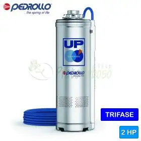 UP 2/6 (10m) - Elettropompa sommersa trifase 400 V da 2 HP Pedrollo - 1