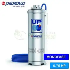 UPm 4/3 (10m) - 0.75 HP single-phase submersible electric pump Pedrollo - 1 UPm 4/3 (10m) - 0.75 HP single-phase submersible electric pump Pedrollo - 1