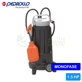 TRm 1.1 - Electrobomba sumergible con triturador monofásico de 1,5 HP Pedrollo - 1