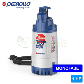 TOP MULTI-TECH 5 - 1 HP multi-impeller electric pump with press control