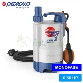 TOP 2 - VORTEX (5 m) - Pompe de drainage électrique 0,50 CV pour eaux sales