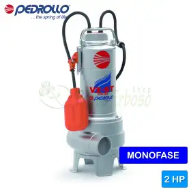 VXm 20/35-ST – einphasige elektrische Abwasserpumpe mit 2 PS VORTEX