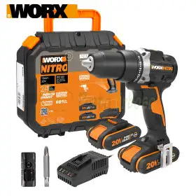 Taladro atornillador inalámbrico WX102 de 20 V