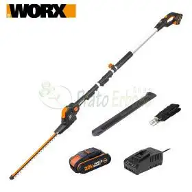 WG252E - Tagliasiepi telescopico a batteria 20V