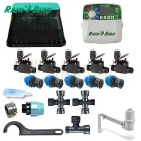 Rain Bird 5-zone 24V irrigation kit Rain Bird - 1