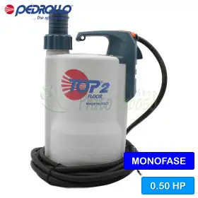 ARRIBA 2 - PLANTA (5m) - Bomba eléctrica de drenaje para agua limpia de 0,50 HP Pedrollo - 1