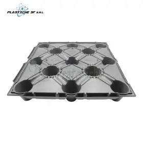 H 9 - Panneau pour jardin de toit 9 cm Plastiche 3F - 1