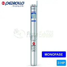 4SRm 18/9 N-PS - Pompă electrică submersibilă monofazată de 3 CP Pedrollo - 1