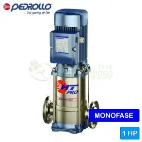 HTm 5/2-PRO - Elettropompa multistadio verticale monofase da 1 HP Pedrollo - 1 HTm 5/2-PRO - Elettropompa multistadio verticale monofase da 1 HP Pedrollo - 1