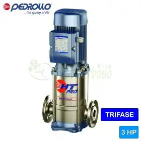 HT 8/6-PRO - 3 HP three-phase vertical multistage electric pump Pedrollo - 1