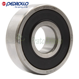 6201 2RS-C3 - Ball bearing 12x32x10 mm Pedrollo - 1