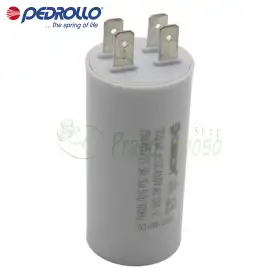 12 F - 12.5 micro farad 450 VL capacitor Pedrollo - 1
