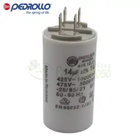 14 F - Condensatore da 14 micro farad 450 VL